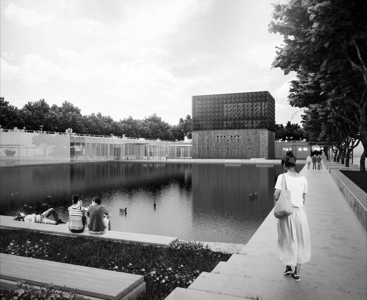Projekt na Centrum Kultury Nowe Żerniki - II miejsce w konkursie, autor: Pracownia Architektury Głowacki