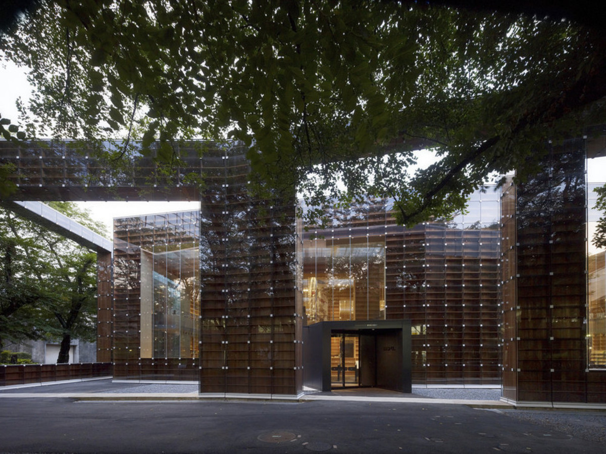 Musashino Art University Museum & Library w Tokio w Japonii - obiekt nagrodzony nagrodą główną Leaf Award 2012 oraz w kategorii budynków użyteczności publicznej 