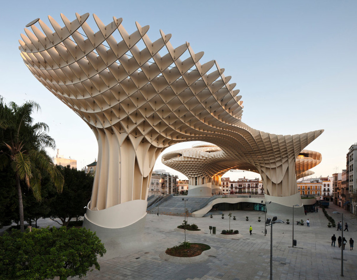 Metropol Parasol (Sewilla / Hiszpania); projekt: J. MAYER H. Architects; fot.: Fernando Alda