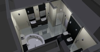 projekt łazienki