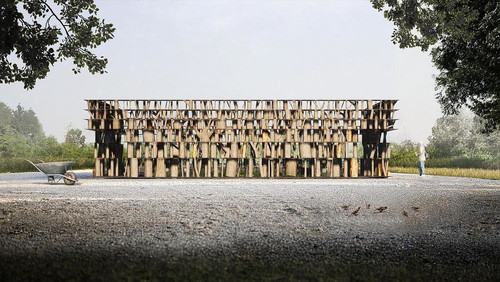 Again, a Garden - (widok z góry) | projekt: Hugh Taylor | Manitoba, Kanada + Stany Zjednoczone | Zdjęcie: Hugh Taylor 