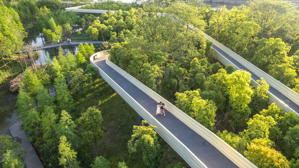 Ekologiczny Korytarz Rzeki Xinjiang | Autor projektu: Turenscape | ©Turenscape