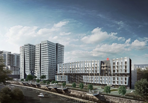 Atal Towers we Wrocławiu, autor projektu: pracownia AP Szczepaniak