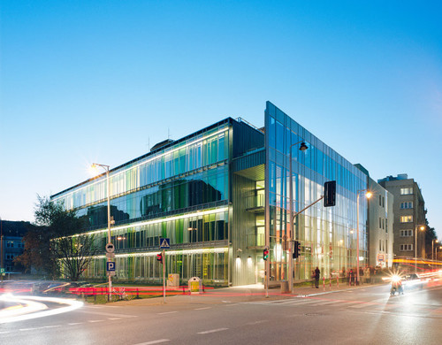 Budynek dydaktyczny Wydziałów Neofilologii oraz Lingwistyki Stosowanej UW, źrodło: APAKA