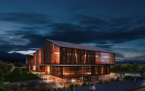 Selcuk Ecza - Najlepszy Projekty Przyszłości 2013 w kategorii Biurowiec