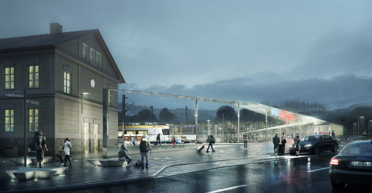 Dworzec kolejowy z Zakopanem