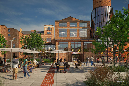 Koncepcja rewitalizacji Cukrowni w Pruszczu Gdańskim | źródło: NDI Development