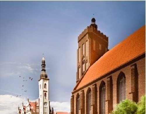 Fara Gubińska - II nagroda w konkursie architektoniczno-urbanistycznym, autor: DOMINO grupa architektoniczna Wojciech Dunaj ze Szczecina