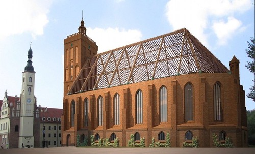 Fara Gubińska - III nagroda w konkursie architektonicznym, autor: Autorska Pracownia Projektowa Jerzy Wowczak z Krakowa