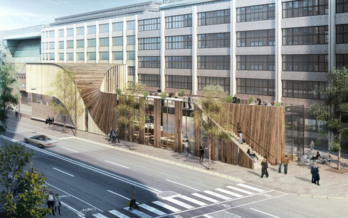 Haga Twist w Sztokholmie by Belatchew Arkitekter