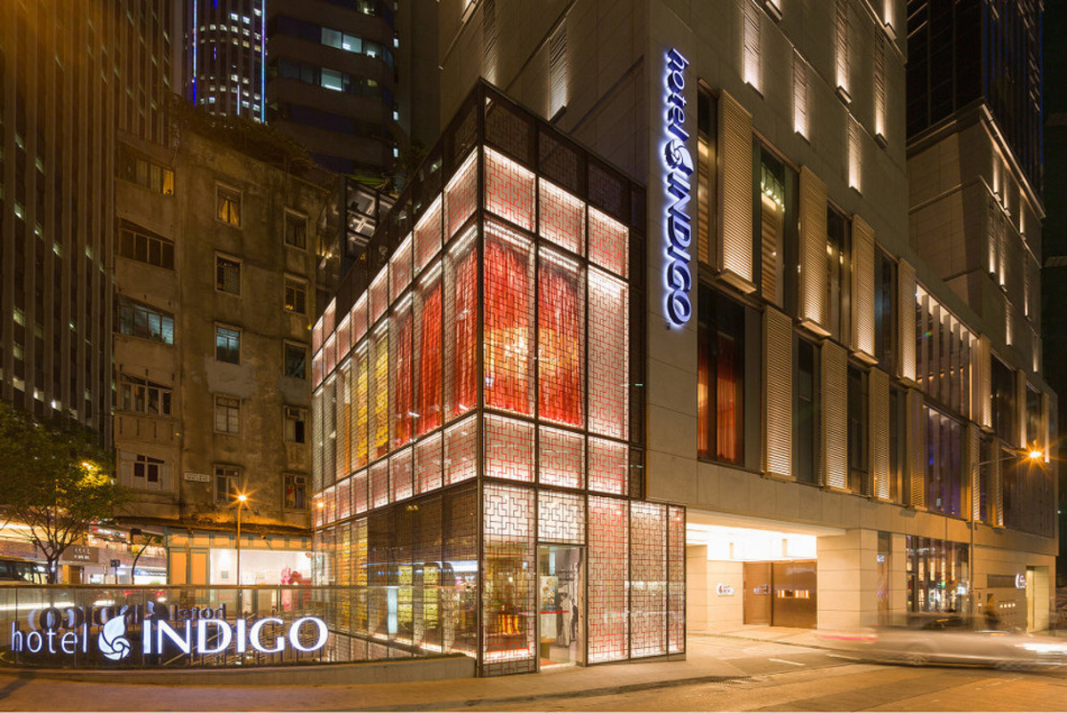 Hotel Indigo w Hong Kongu - laureat platynowej nagrody A'Design w dziedzinie Architektury, autor projektu: Aedas; fot.: Aedas