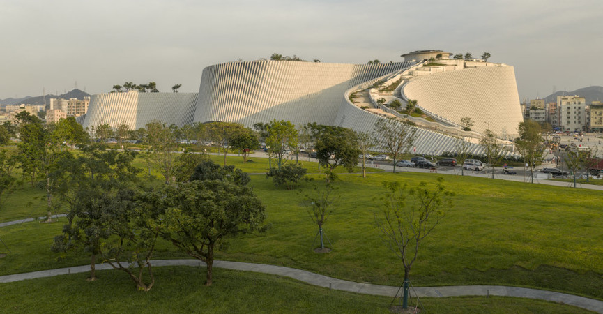 Muzeum Historii Naturalnej w Shenzhen w Chinach | projekt: konsorcjum 3XN, B+H Architects oraz Zhubo Design | © Adam Mørk