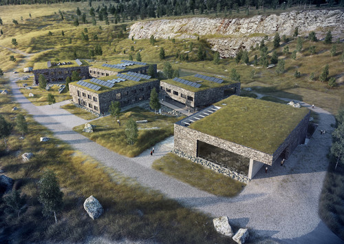 Europejskie Centrum Edukacji Geologicznej; WXCA SP O.O - jedna z polskich nominacji do nagrody Mies van der Rohe 2017; fot.:Daniel Ciesielski