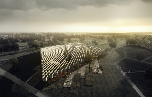 Adidas Meet&Eat, autor projektu: COBE