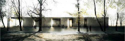 II nagroda w konkursie architektonicznym na Ogród XXI wieku, autor: WXCA sp. z.o.o. z Warszawy