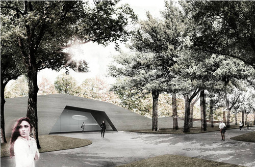 Ogród XXI wieku - I nagroda w konkursie, autorzy: Mecanoo International B.V. z Holandii i Jojko + nawrocki architekci s.c. z Katowic