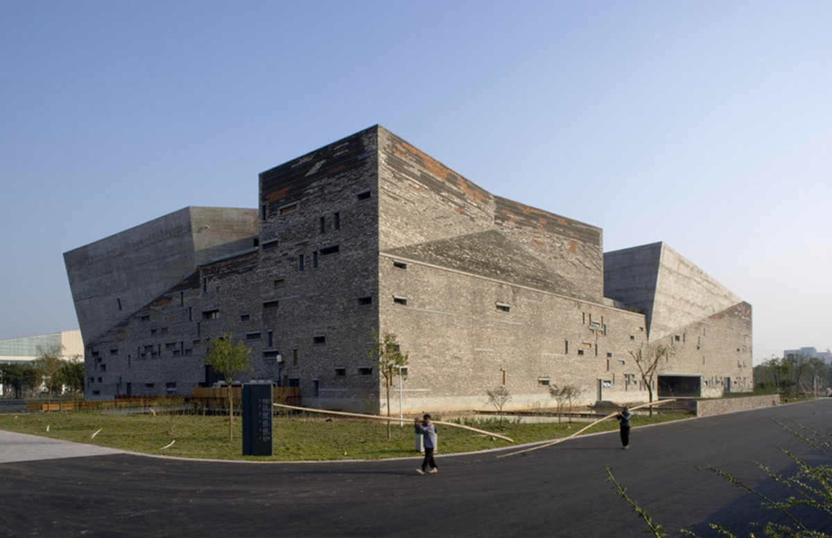 Muzeum Historii w miejscowości Ningbo w Chinach - projekt chińskiego architekta Wang Shu - laureata Nagrody Pritzkera 2012; fot.: Lv Hengzhong
