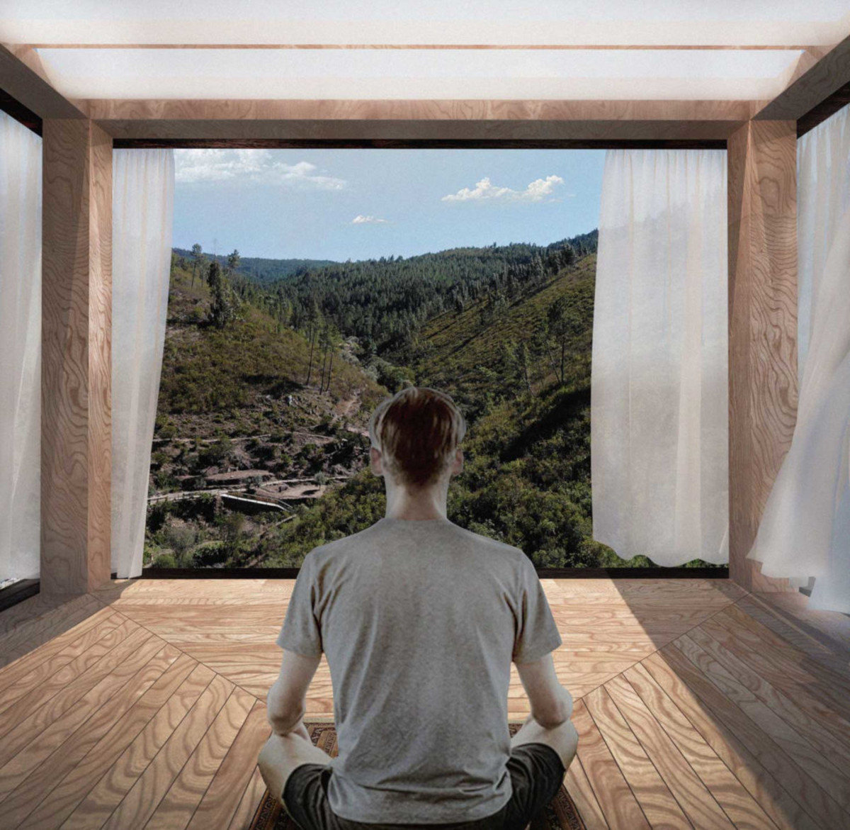 Projekt kabin do medytacji pracowni Fala Architektura nagrodzony w międzynarodowym konkursie 