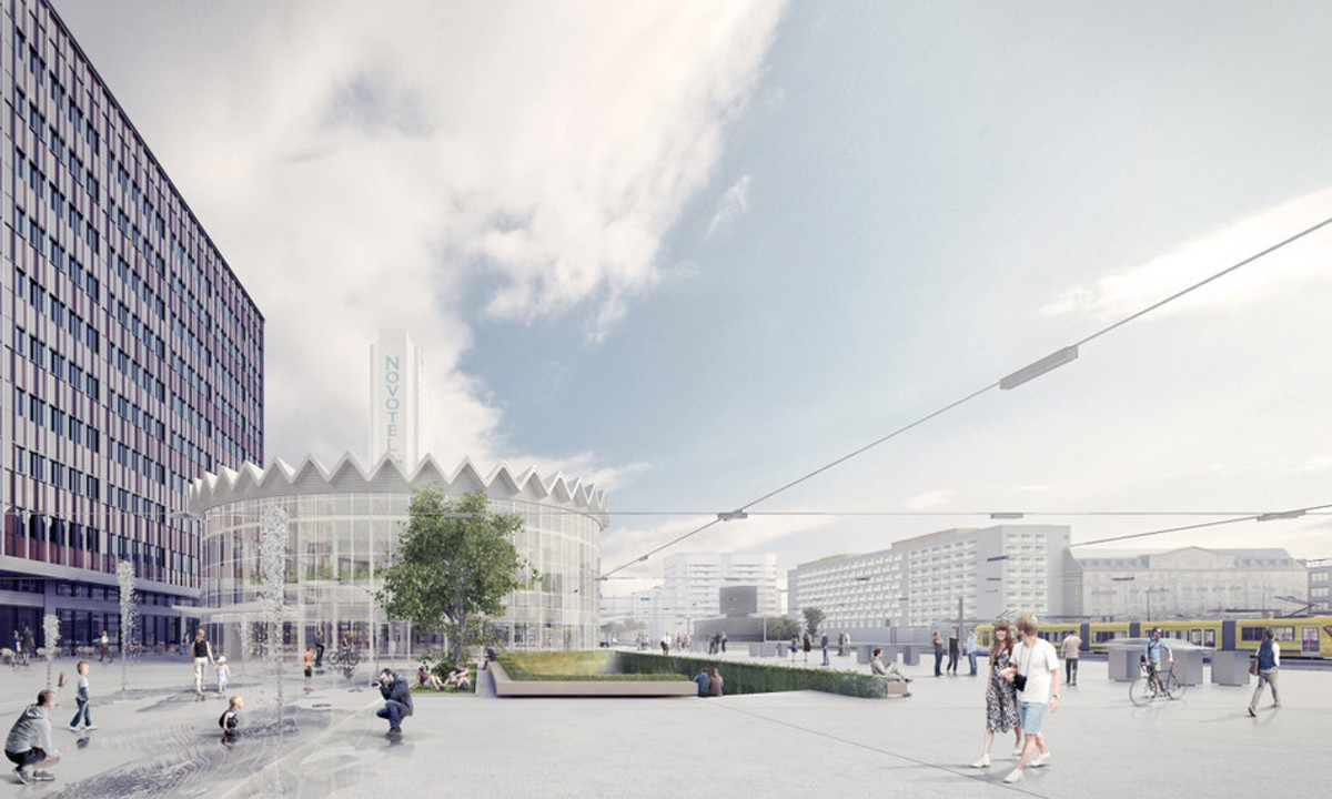 Changing the Face Rotunda Warsaw - projekt zwycięski, autorzy: zespół architektoniczny Gowin-Siuta z Krakowa
