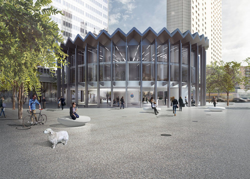 II nagroda równorzędna w konkursie Changing the Face Rotunda Warsaw, autor: Natalia Wilczak z Polski.