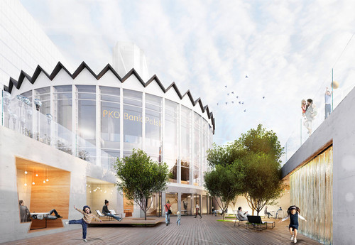 Rotunda 2013 - III nagroda w konkursie architektonicznym Changing the Face Rotunda Warsaw, autorzy: Dobosz Architekci (Polska)