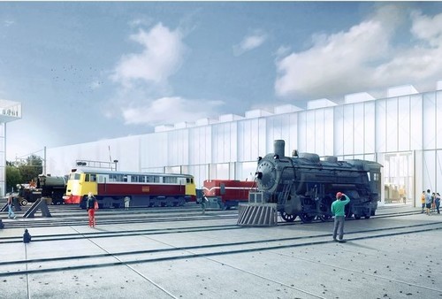 Stacja Muzeum - koncepcja zwycięska. Autor: FORUM ARCHITEKCI