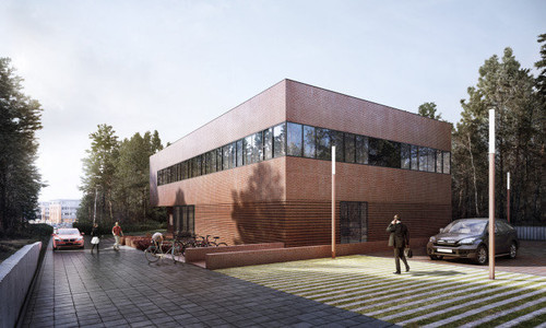 Świętokrzyska Izba Lekarska. Autor projektu: URBA Architects