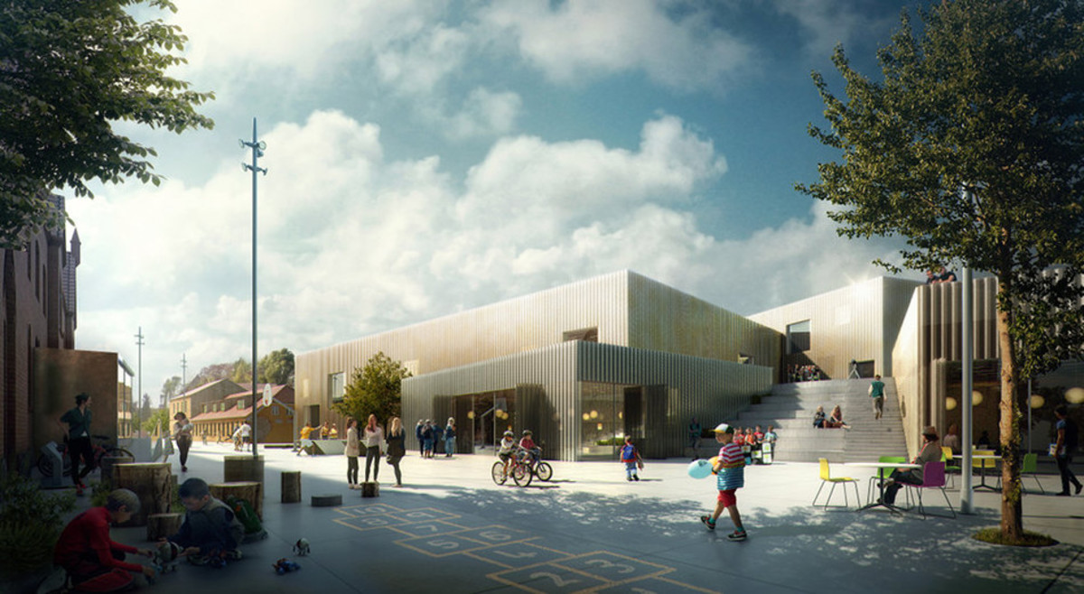 Miejska Szkoła Danii – Najlepszy Projekt Przyszłości 2013 według WAF 2013, projekt: EFFEKT i Rubow