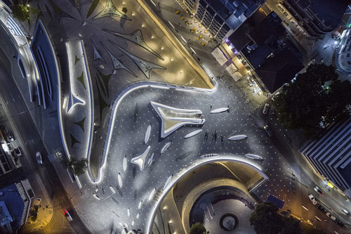 Projekt urbanistyczny 2021: Eleftheria Square autorstwa Zaha Hadid Architects; zdj.:  Zaha Hadid Architects