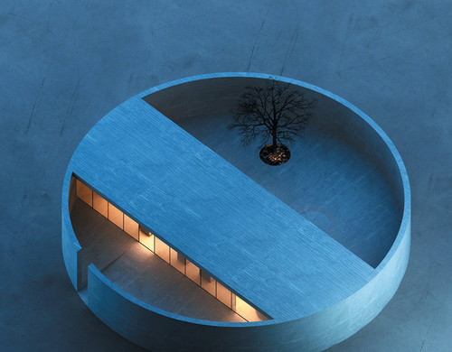 The Ring House - laureat platynowej nagrody w konkursie A'Design; autor projektu: MZ Architects,  