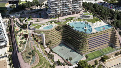 TM Tower by TM Grupo Inmobiliario w Benidormie, Hiszpania