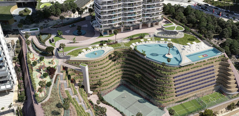 TM Tower by TM Grupo Inmobiliario w Benidormie, Hiszpania