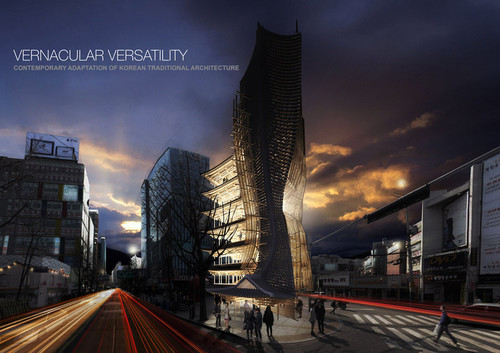  „Vernacular Versatility“, autor: Yong Ju Lee (USA)