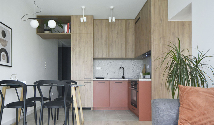 Mieszkanie w stylu eklektycznym_kuchnia
