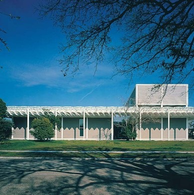 Menil Collection Museum, źródło: Renzo Piano Building Workshop