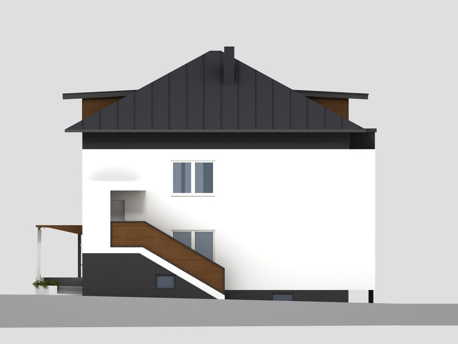 Projekt modernizacji domu jednorodzinnego w miejscowości Zadroże