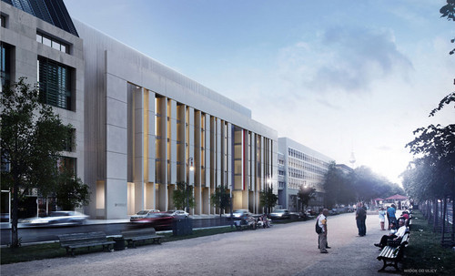 Ambasada RP w Berlinie - II nagroda w konkursie architetonicznym MSZ, autor projektu: Wolski Architekci Sp. z o.o. 