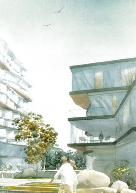 Projekt autorstwa pracowni architektonicznej Grupa 5 Architekci z Warszawy, zajął II miejsce w konkursie koncepcję inwestycji hotelowo-apartamentowo-rozrywkowej z nową promenadą zwieńczoną molem – Baltic Park Molo w Świnoujściu.