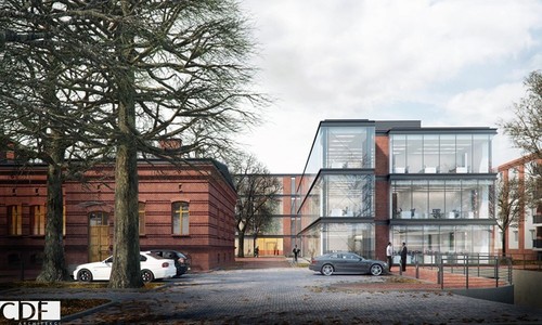 UBIQ Business Park - autor prpojektu: CDF Architekci - wyóżnienie w konkursie Brick Award Polska 2013 w kategorii Projekt bez realizacji