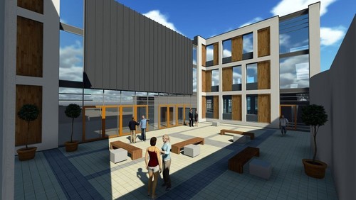 Projekt zajął pierwsze miejsce w konkursie na opracowanie koncepcji budowy budynku dydaktycznego przy ZSP Nr 3 w Tomaszowie Mazowieckim. Autorami pracy są  ZYXAK Architektura  &  Pracownia Projektowa YAMA.