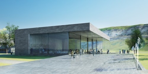 Druga nagroda – przyznana pracowni WXCA w konkursie na koncepcję architektoniczno-budowlaną Europejskiego Centrum Edukacji Geologicznej w Chęcinach.