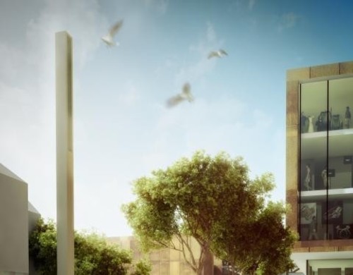 Wizualizacja nowego dworca PKP w Sopocie, źródło: PKP