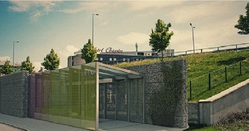 Projekt Łazienki 2012 - wyróżnienie III stopnia, autorzy projektu: Dominik Chojnacki, Krzysztof Barysz z Zielonki 