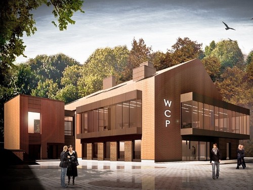 Warszawskie Centrum Przedsiębiorczości - projekt pracowni Radosława Guzowskiego; ma powstać na warszawskim pPowiślu do końca 2012 roku. 