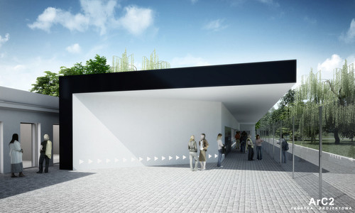 Projekt przebudowy strefy wejściowej do Wrocławskiego Ogrodu Zoologicznego - ArC2 Fabryka Projektowa