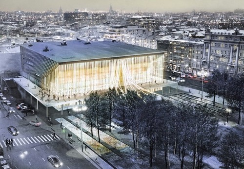  „Moving Light Palace“ projektu Adriana Reinbroth, Franziski Boettcher i Jenny Grossman z Niemiec - drugie miejsce w edycji 2011 międzynarodowego konkursu architektonicznego „Changing the Face“.