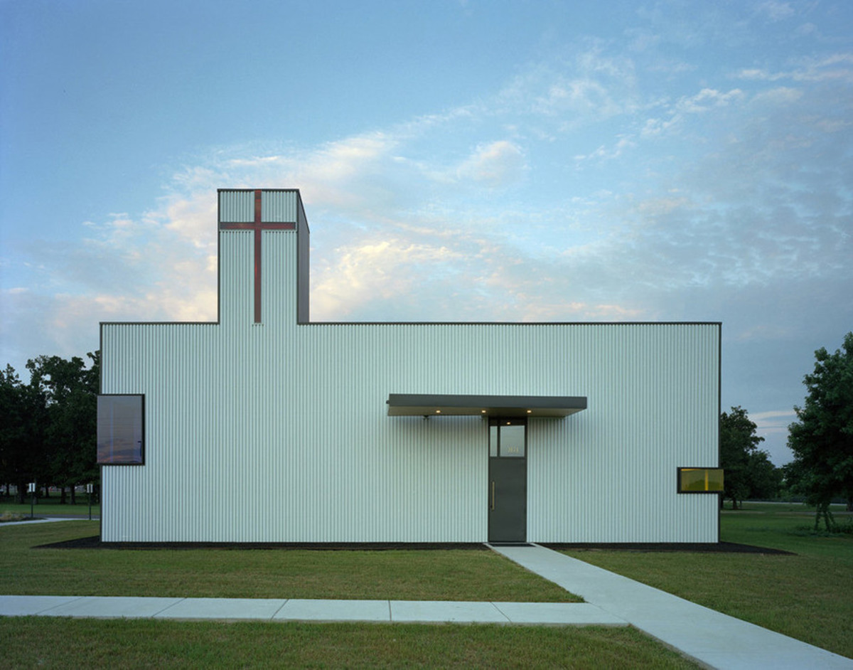 Saint Nicholas Antiochian Orthodox Christian Church - laureat WAF Award 2011 w kategorii, autor projektu: Marlon Blackwell Architect