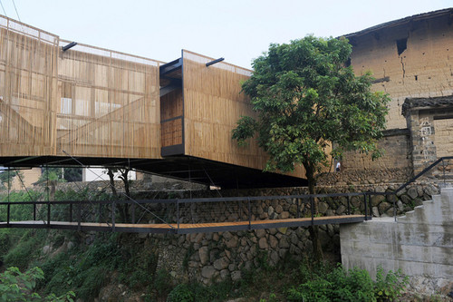 Szkoła-Most w Chinach, autor projektu: Li Xiadong; zdj.: Aga Khan Award for Architecture 