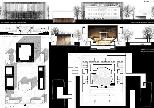 Sinfonia Varsovia - II nagroda równorzędna - Mąka Sojka Architekci