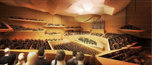 AMC – Andrzej M. Chołdzyński - wyróżnienie w konkursie na salę koncertową Synfonia Varsovia